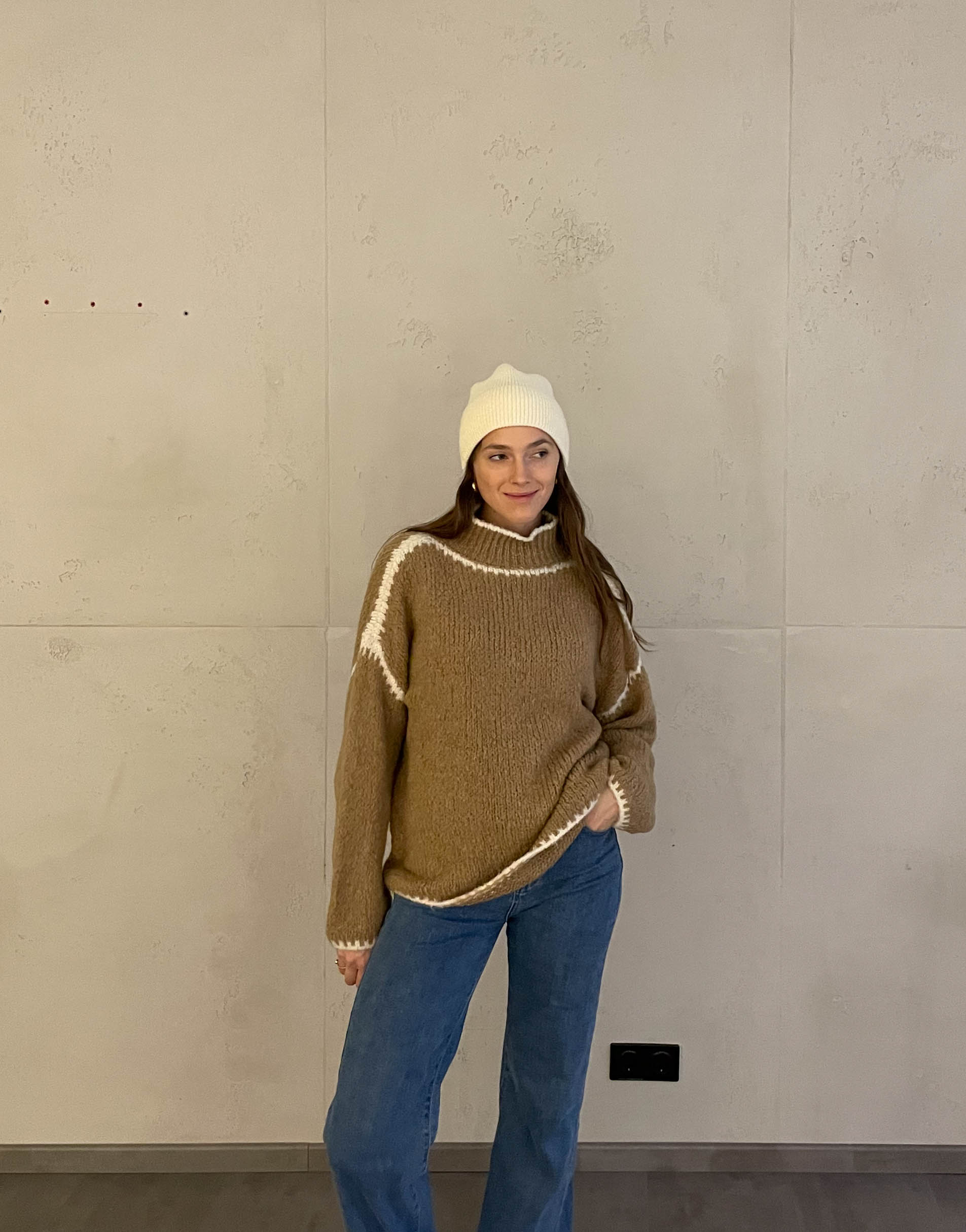 R&B | Pullover mit Kontrastnähten