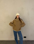 R&B | Pullover mit Kontrastnähten