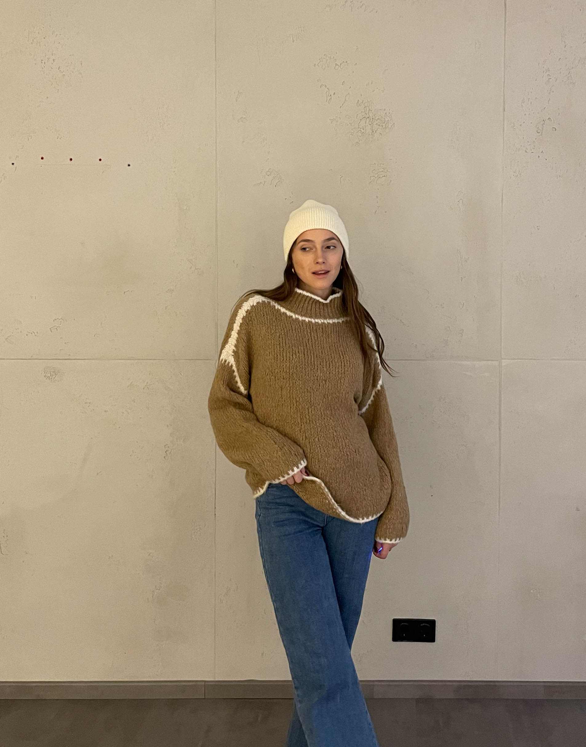 R&B | Pullover mit Kontrastnähten