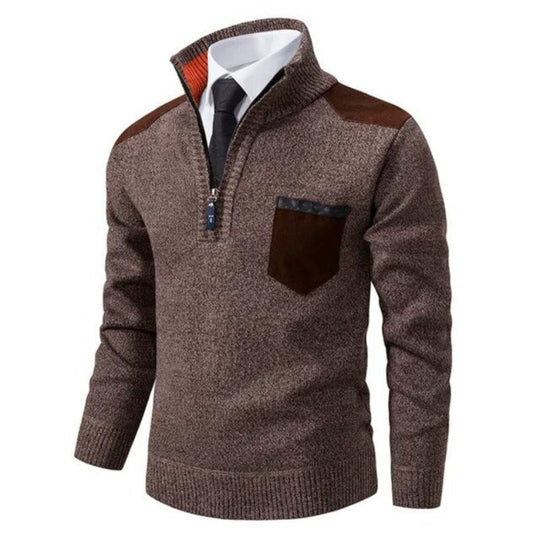 R&B | Herren Halbzip Pullover