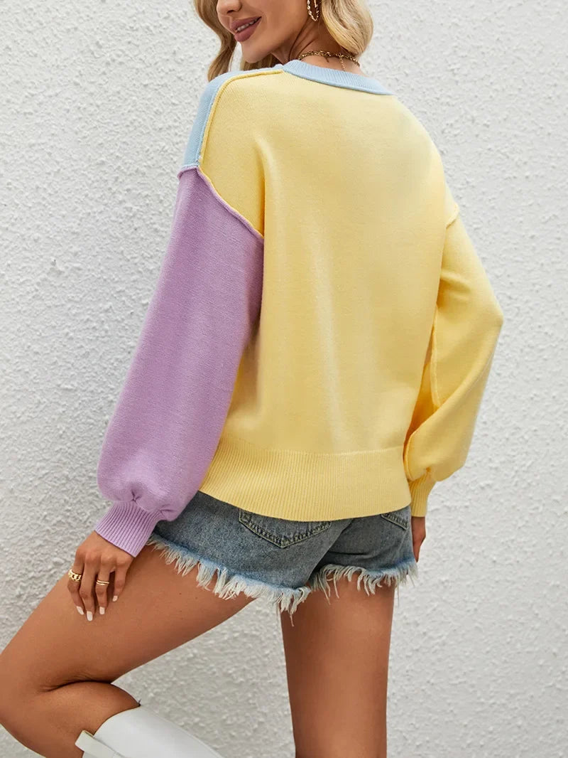 R&B | Stylischer Bunter Pullover