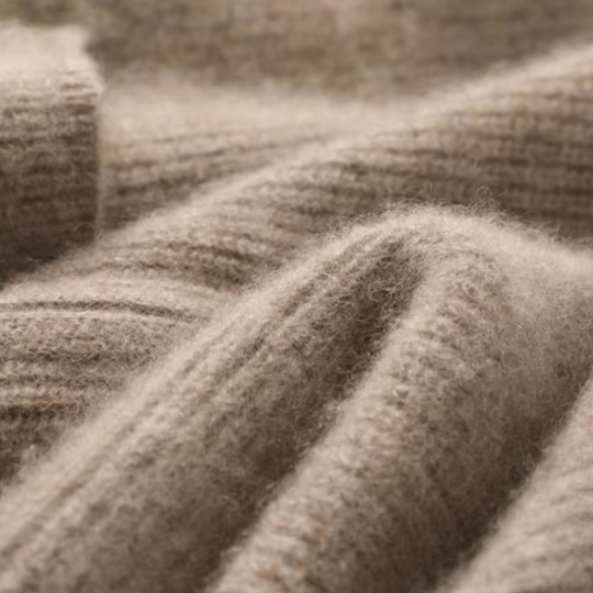 R&B | Damen Merino Strickjacke mit Reißverschluss und langen Ärmeln
