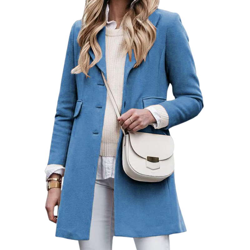 R&B | Eleganter Wollmantel für Damen