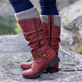 R&B | Orthopädische Stiefel Mit Flachem Absatz
