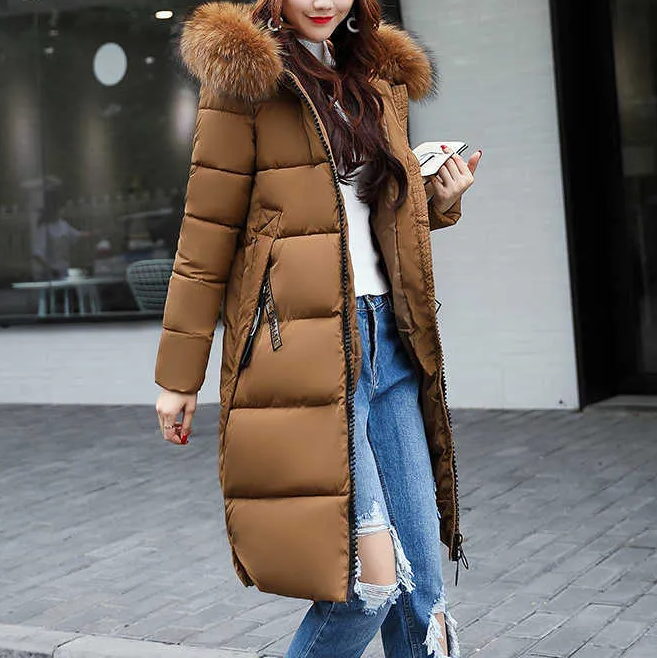 R&B | Damen Winterjacke Lang für Frauen
