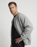 Retro Oversize Cardigan Gestreift Fake-Two-Piece Unisex Sweatshirt