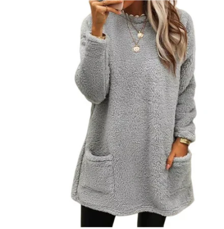 R&B | Damen Lange Pulli Warm