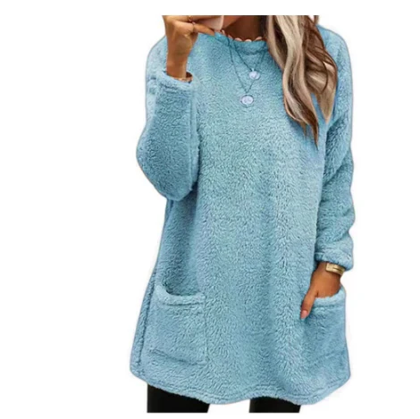 R&B | Damen Lange Pulli Warm