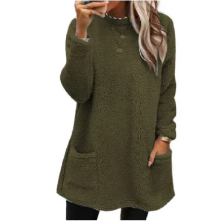 R&B | Damen Lange Pulli Warm
