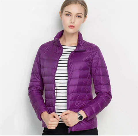R&B | Taillierter Steppjacke mit Reißverschluss