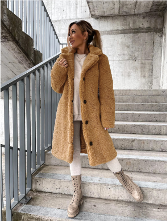 R&B | Warmer Wintermantel Für Damen Gemütlicher Stil