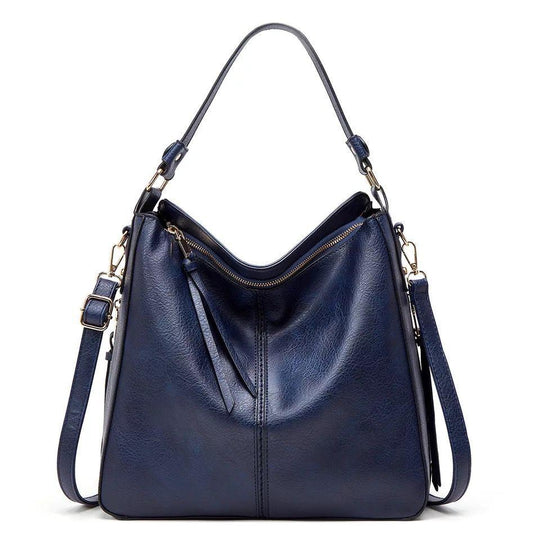 R&B | Vintage-Inspirierte Leder Hobo-Tasche