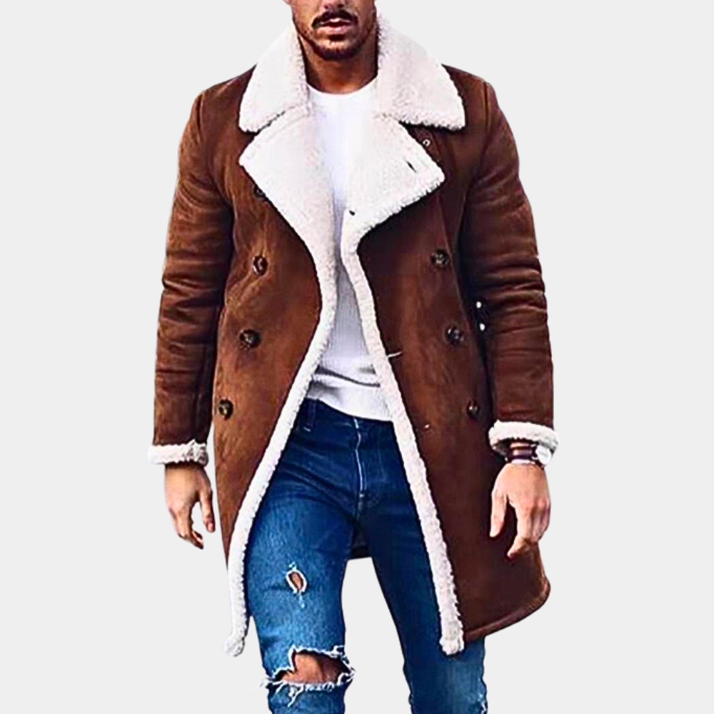 R&B | Eleganter und warmer Wintermantel für Männer