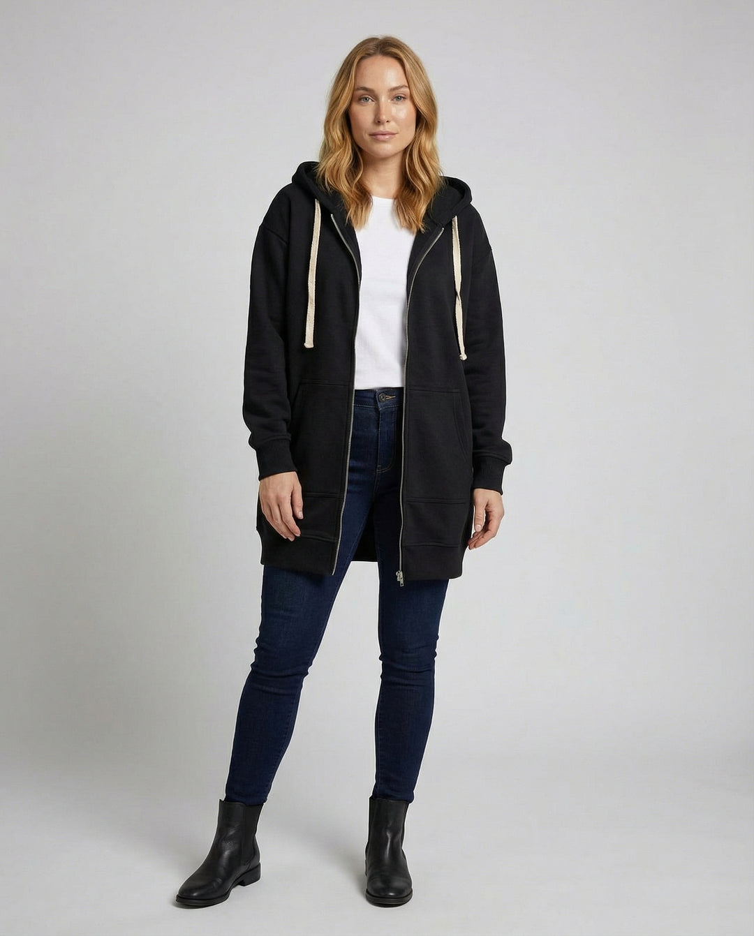 R&B | Zip-Up Hoodie knielang