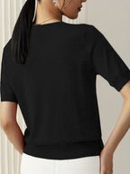 R&B | Stilvolles Strick T-Shirt für Damen