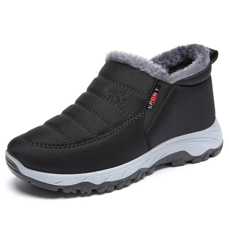 R&B | Gesteppte wasserdichte Winterstiefel für Frauen – Bequemes & stylisches Slip-On-Design