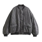 R&B | Gemütliche Damen Übergröße Pufferjacke für Winterwärme