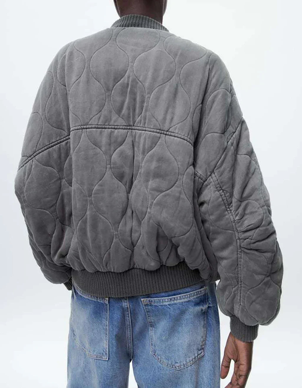 R&B | Gemütliche Damen Übergröße Pufferjacke für Winterwärme