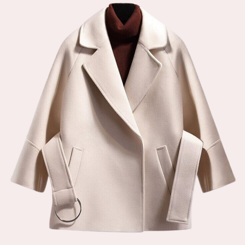 R&B | Sophisticated Herbstgürtelmantel für Damen