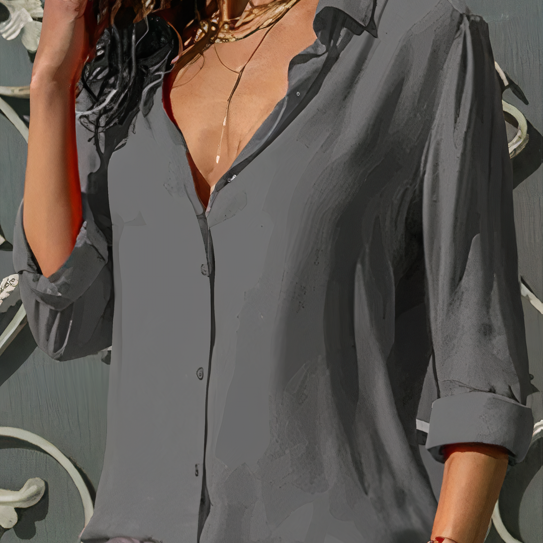 R&B | Elegante Chiffonbluse für Frauen