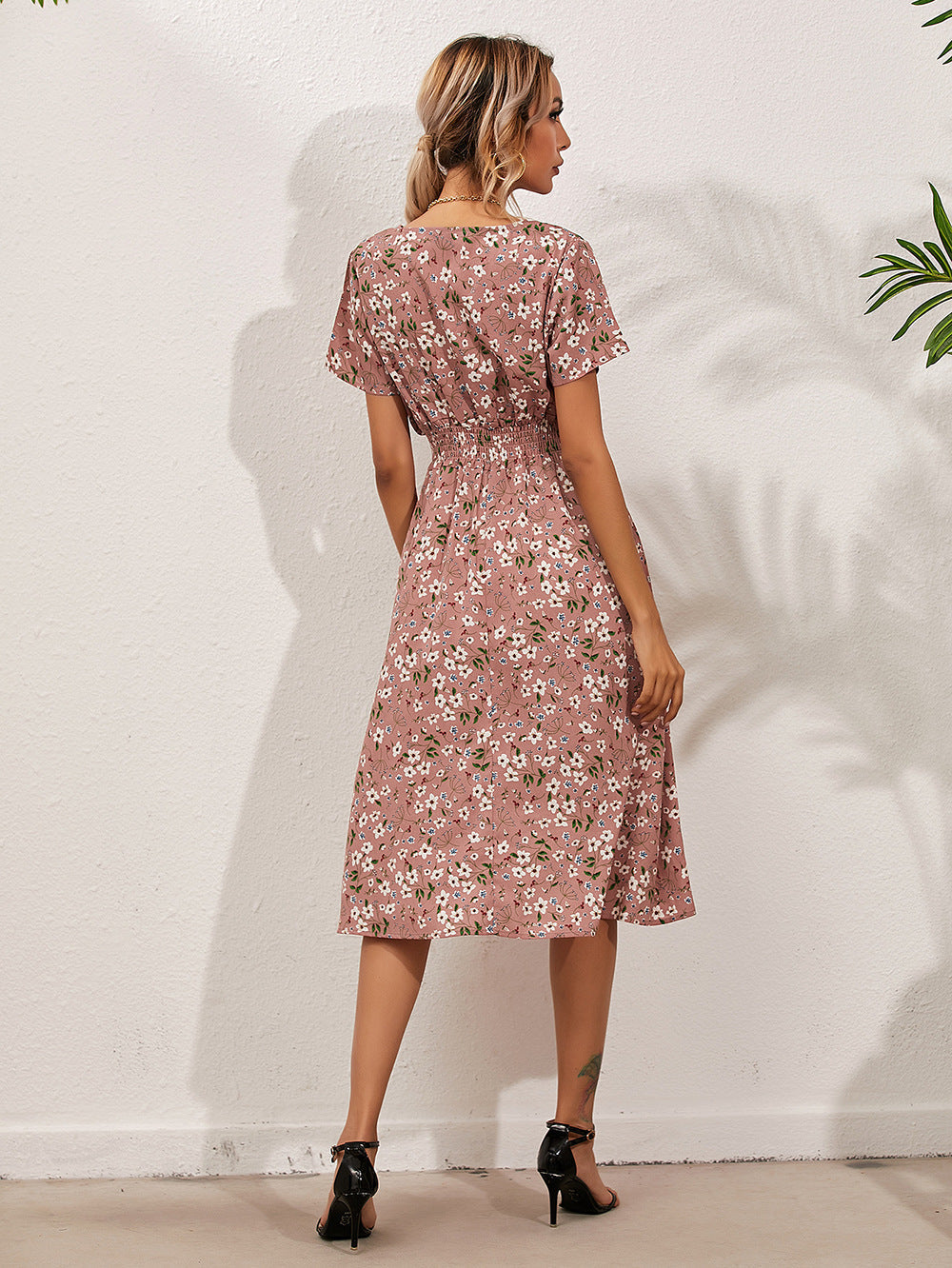 R&B | Floral Elegante Sommerkleider Damen
