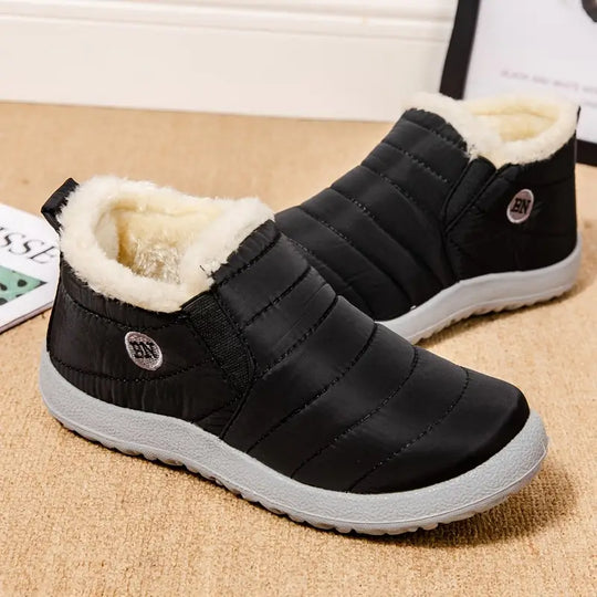 R&B | Damen Winterwarme Pelz Schneestiefel