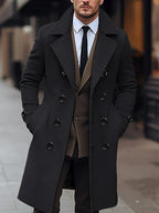 R&B | Elegante Wollherrenjacke für frische Tage