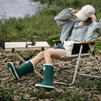 R&B | Stiefel Damen - Wasserdichte Outdoor Gummistiefel mit Rutschfester Sohle
