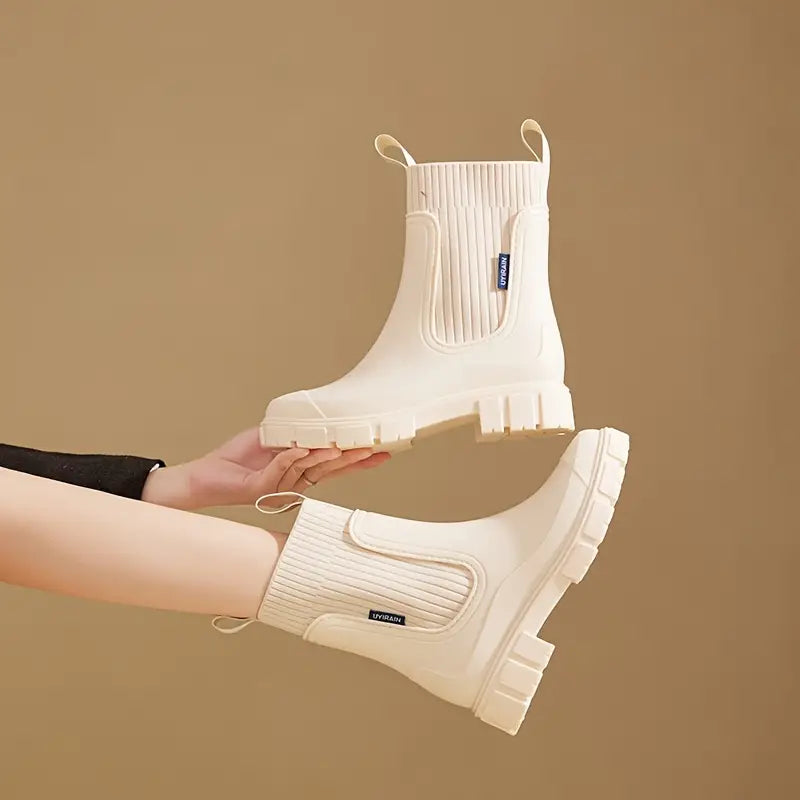 R&B | Wasserdichte Stiefeletten mit Chunky Sohle