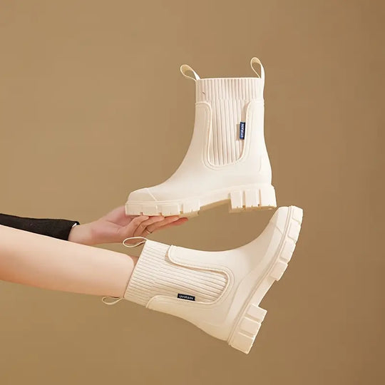 R&B | Wasserdichte Stiefeletten mit Chunky Sohle