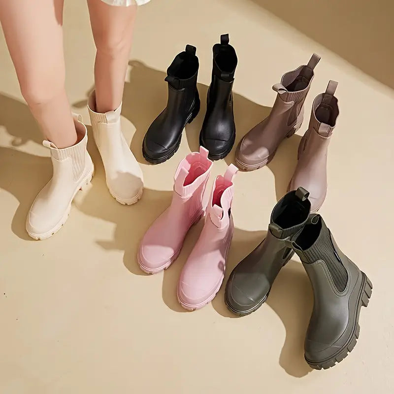 R&B | Wasserdichte Stiefeletten mit Chunky Sohle