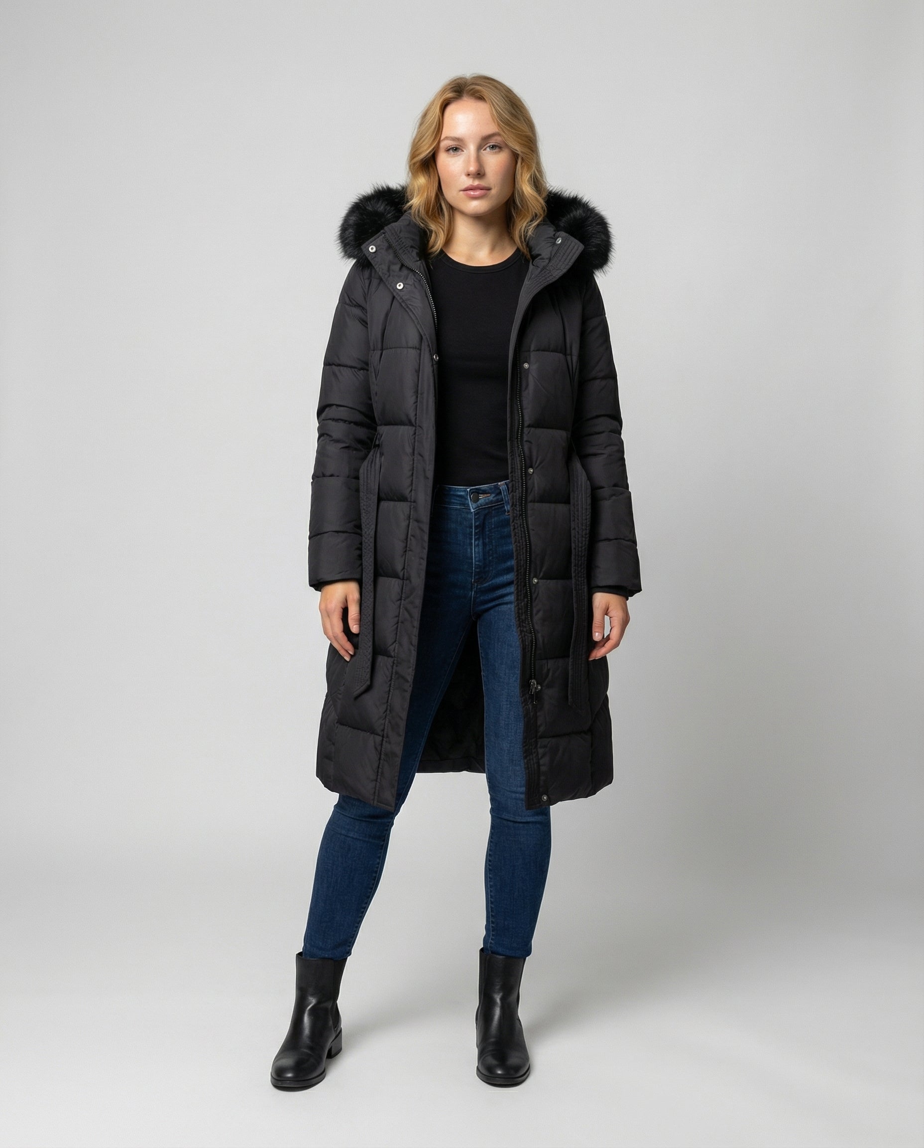 Damen Winterjacke mit Kapuze | R&B
