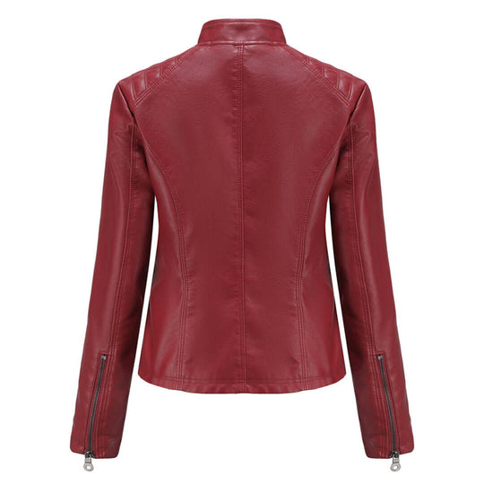 R&B | Damen Lederjacke Mit Zeitlosem Elegantem Look