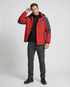 Wind-und-wasserdichte Jacke