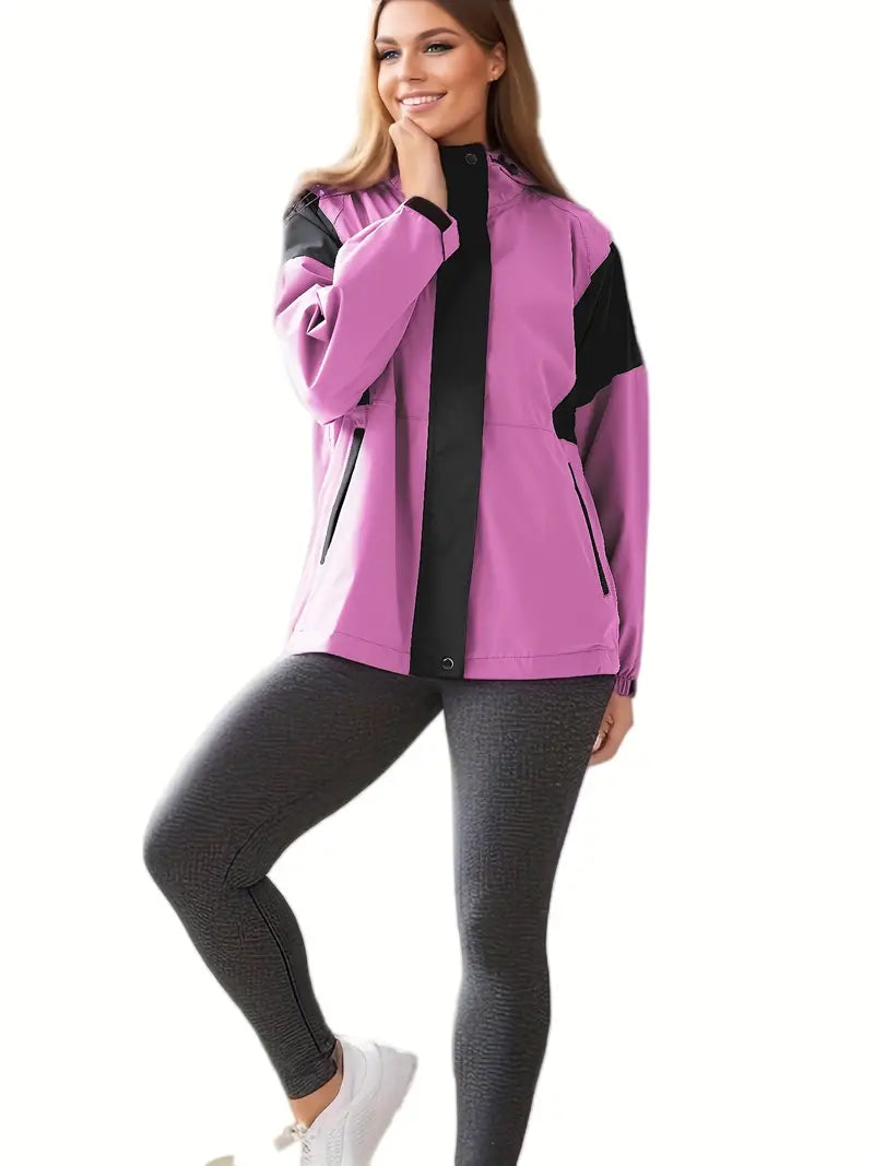 R&B | Winddicht Jacke Lässiger Zeitloser Stil Ideal für Outdoor-Aktivitäten