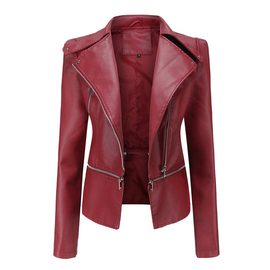 R&B | Passform Bikerjacke für Damen Lässig