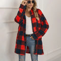 R&B | Bequeme karierten Jacke