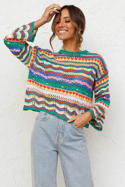 R&B | Trendy Lose Strickpullover