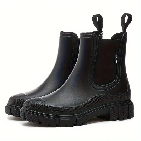 Regenschuhe | Wasserdicht | Knöchelhöhe | Regenfeste Stiefel | Damenstiefel R&B