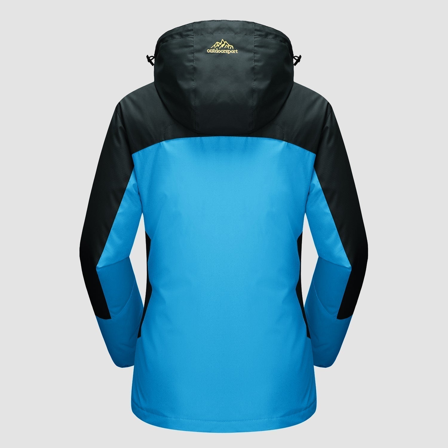 R&B | Shell-Jacke - Wasserdicht und Winddicht - Isolierte Innenausstattung - Abnehmbare Kapuze - Verstellbare Manschetten