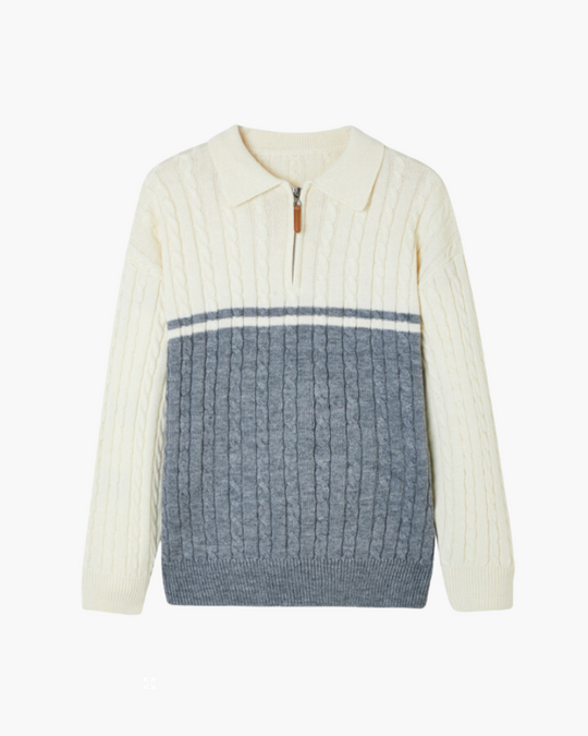 R&B | Zip Pullover Herren Aus Premiumwolle
