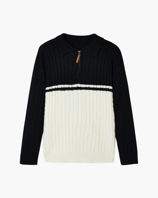 R&B | Zip Pullover Herren Aus Premiumwolle