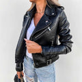 R&B | Bikerjacke für Damen Reverskragen