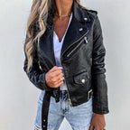 R&B | Bikerjacke für Damen Reverskragen