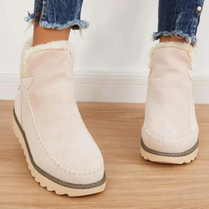R&B | Stiefel mit Fellbesatz Winter
