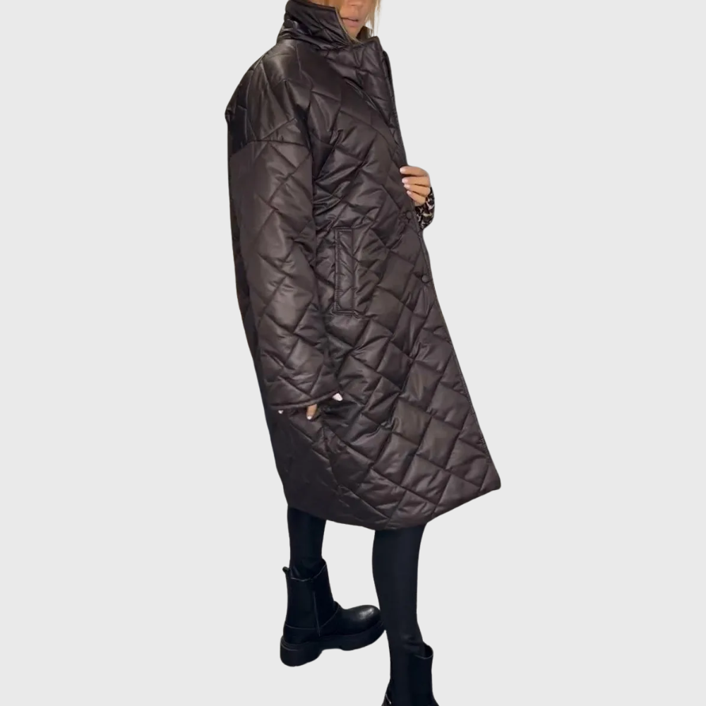 R&B | Damen Wendbare Gefütterte Winterjacke