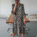 R&B | Sommerkleid mit Pantherdruck