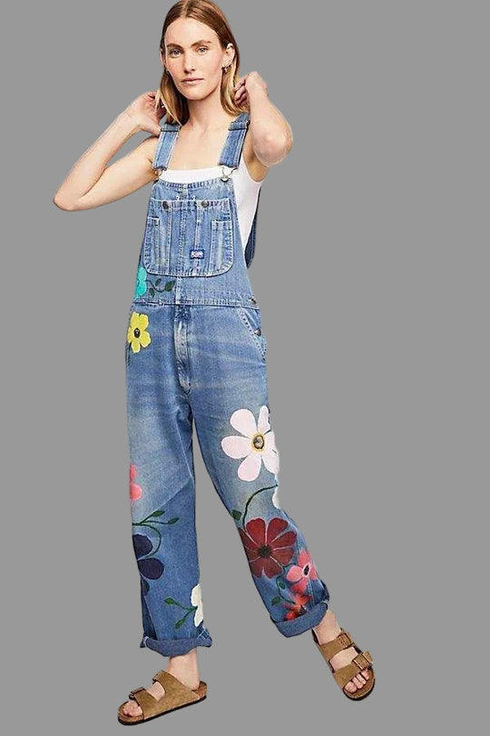 R&B | Ärmelloser Denim-Overall