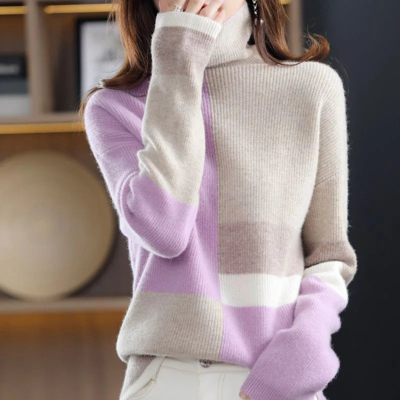 R&B | Eleganter farbiger Pullover