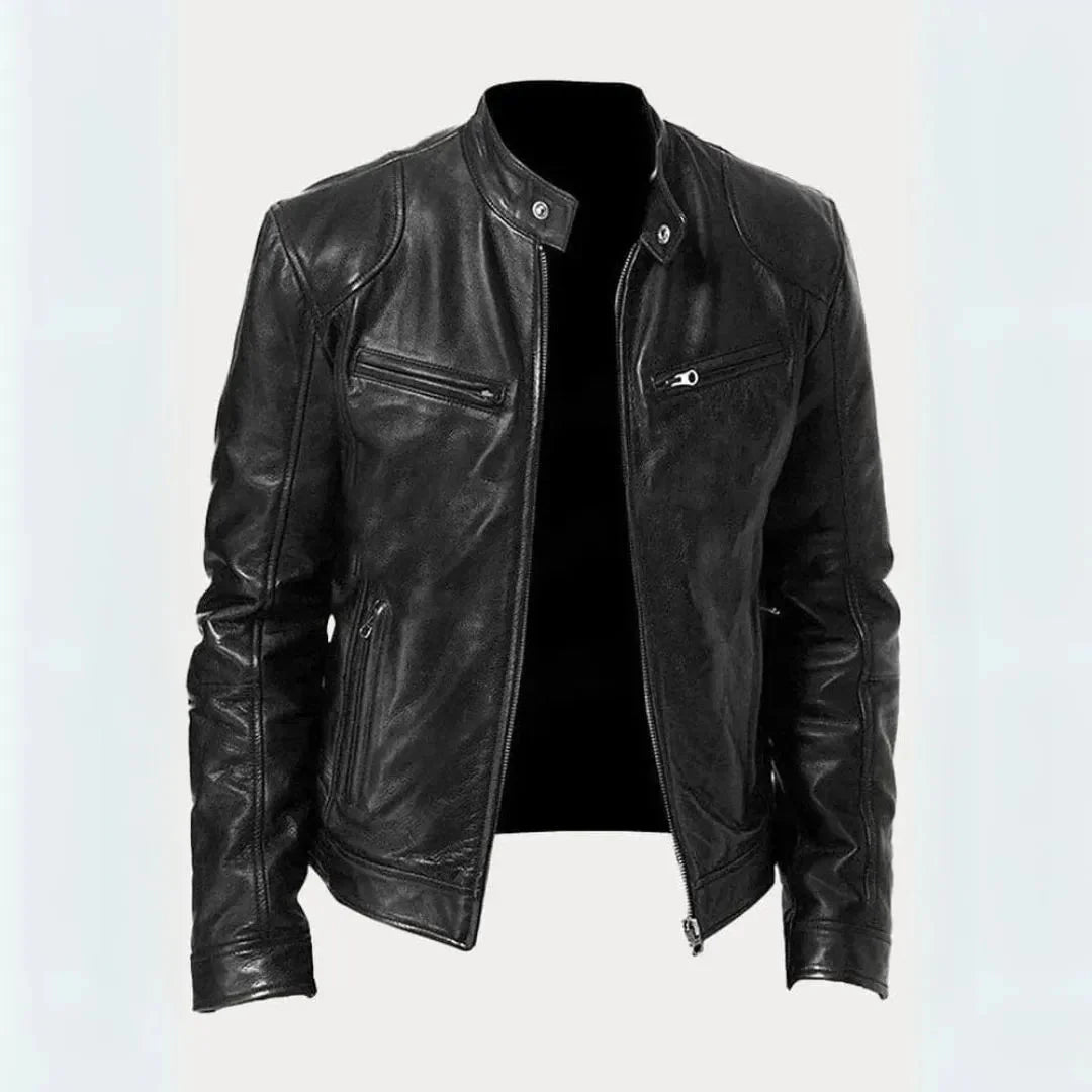 R&B | Leder Moto-Jacke